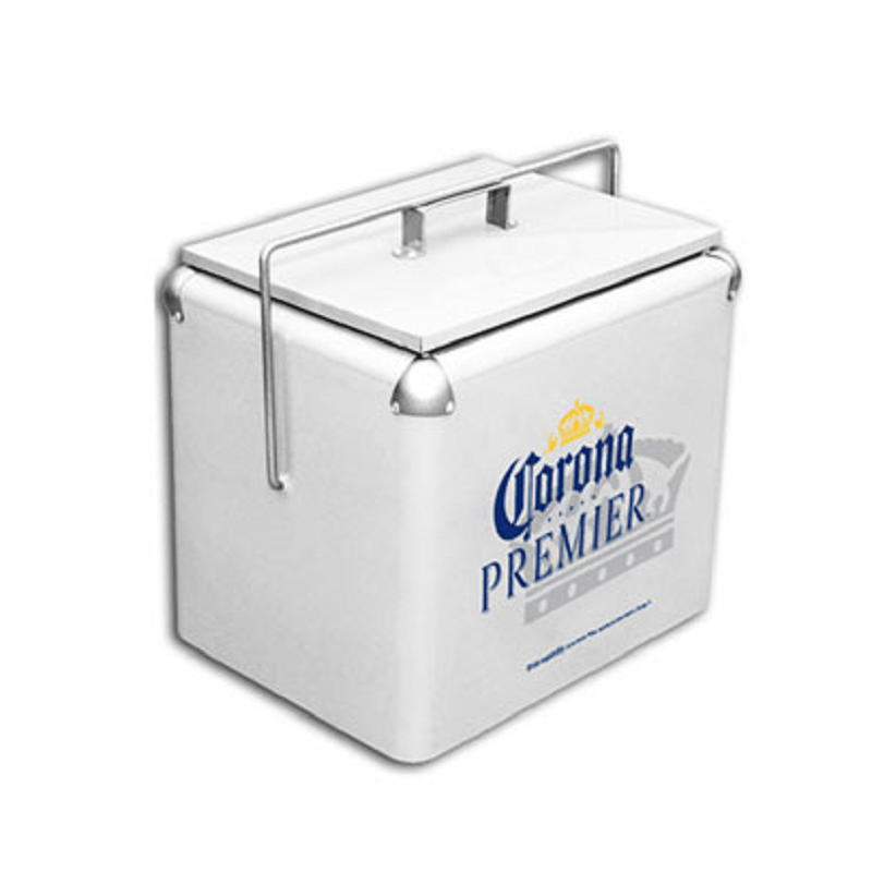 Corona Premier Retro Metal Cooler